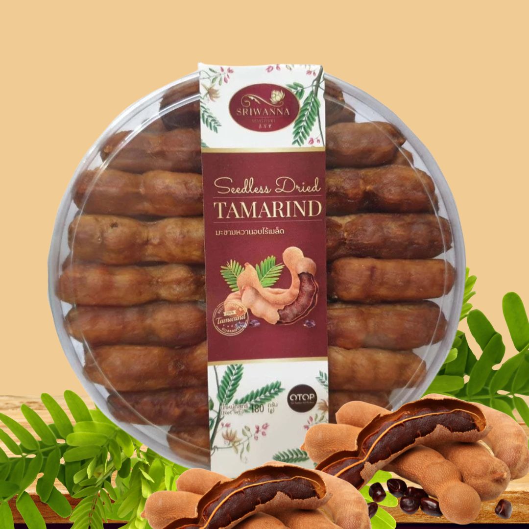 ศรีวรรณา มะขามหวานแกะเมล็ด 150 กรัม